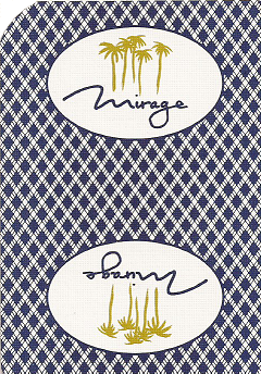 Mirage Casino Poker Cards