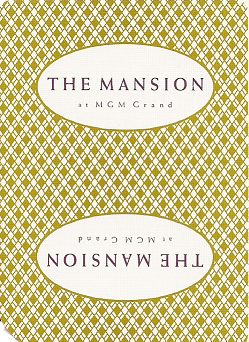 The Mansion at MGM Casino Poker Cards
